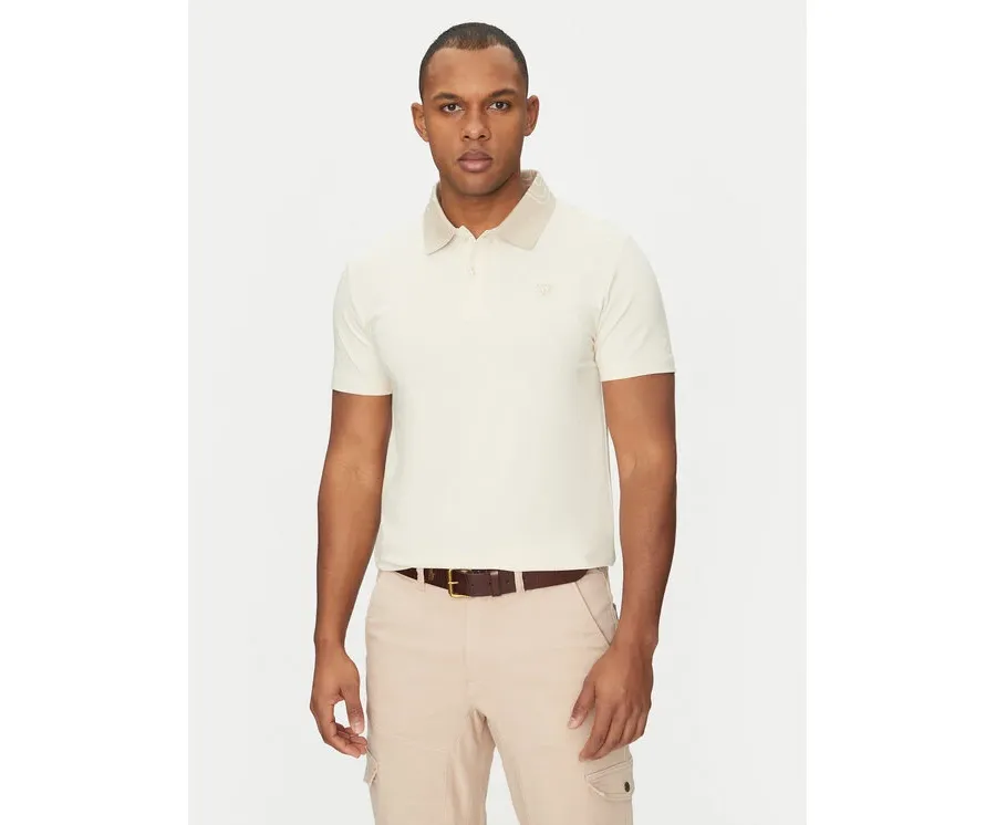 obrazek 1 Guess Polo M5GP66 J1314 Écru Regular Fit