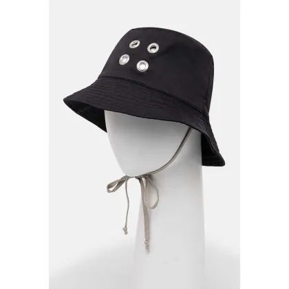 Zdjęcie Rick Owens kapelusz dwustronny Gilligan Hat kolor czarny DA02D2479.MUES1