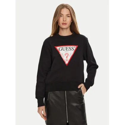 Zdjęcie Guess Bluza W2YQ16 KBA11 Czarny Regular Fit