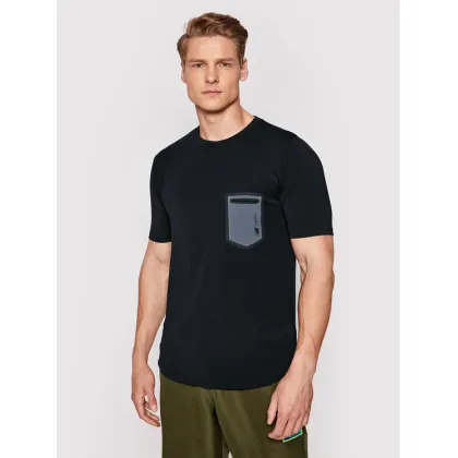 Zdjęcie New Balance T-Shirt MT03173 Czarny Regular Fit