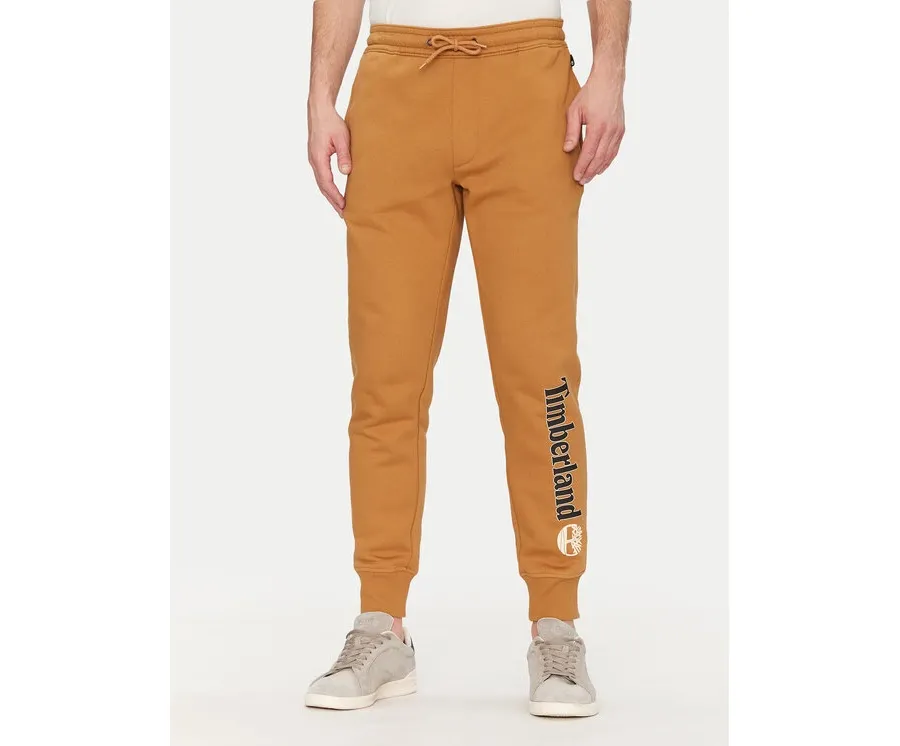 obrazek 1 Timberland Spodnie dresowe TB0A5YFB Beżowy Regular Fit