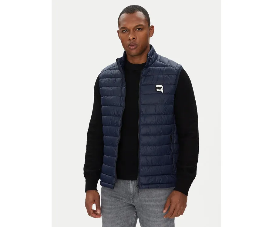 obrazek 1 KARL LAGERFELD Bezrękawnik 505711 553590 Granatowy Regular Fit