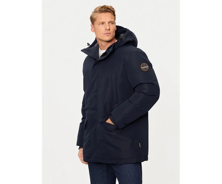 obrazek 1 Napapijri Kurtka zimowa A-Cornier NP0A4IJB Granatowy Regular Fit