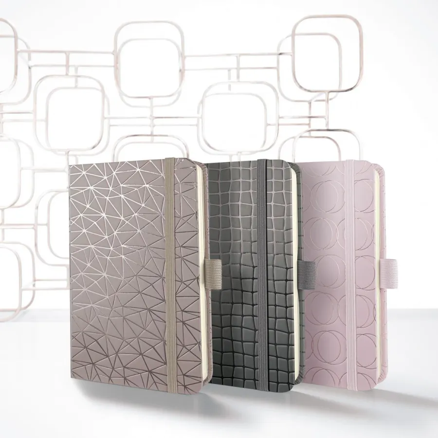 obrazek 10 Organizer A6 w twardej okładce - Powder Rose