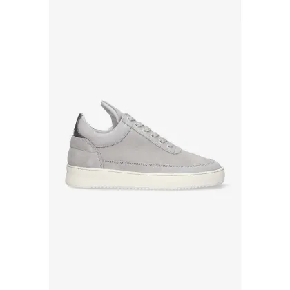 Zdjęcie Filling Pieces sneakersy zamszowe Low Top Suede 10122791878 kolor szary 10122791878-GREY