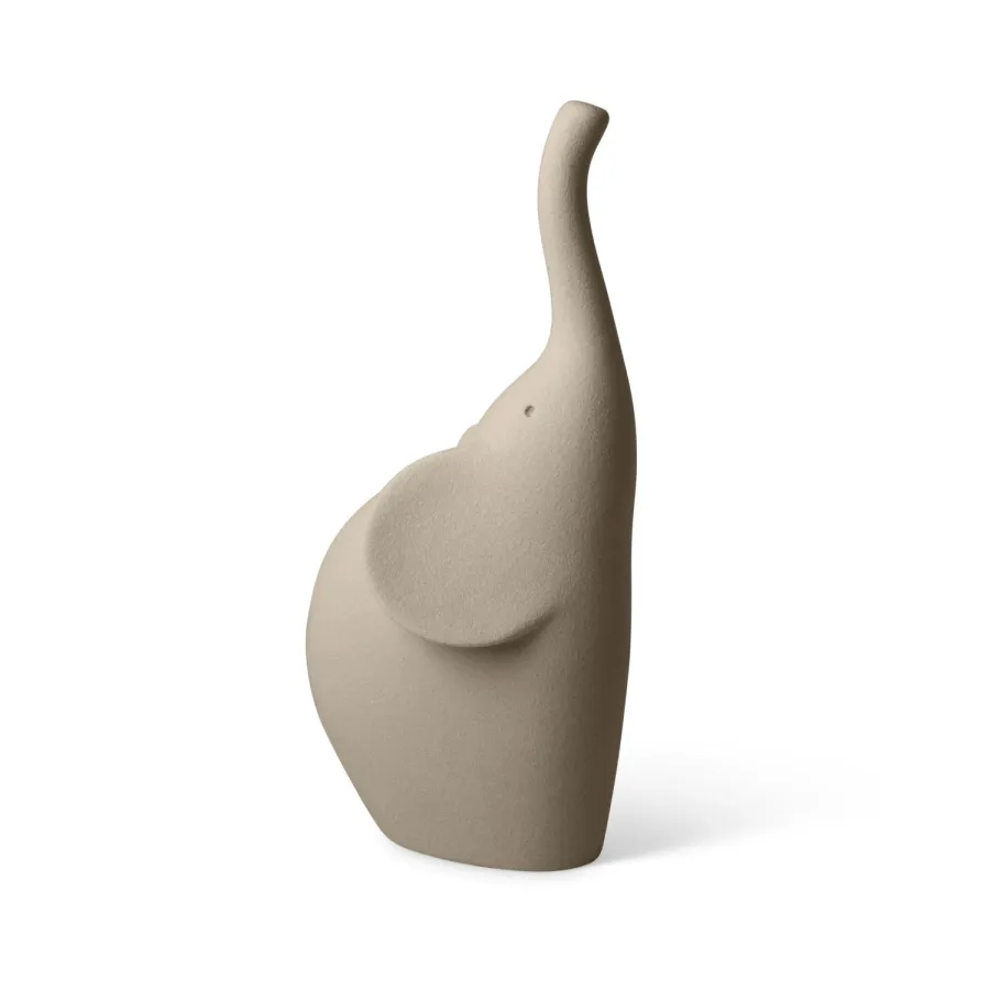 obrazek 5 Ręcznie wykonana figurka ozdobna słonia - 10x8x23 cm