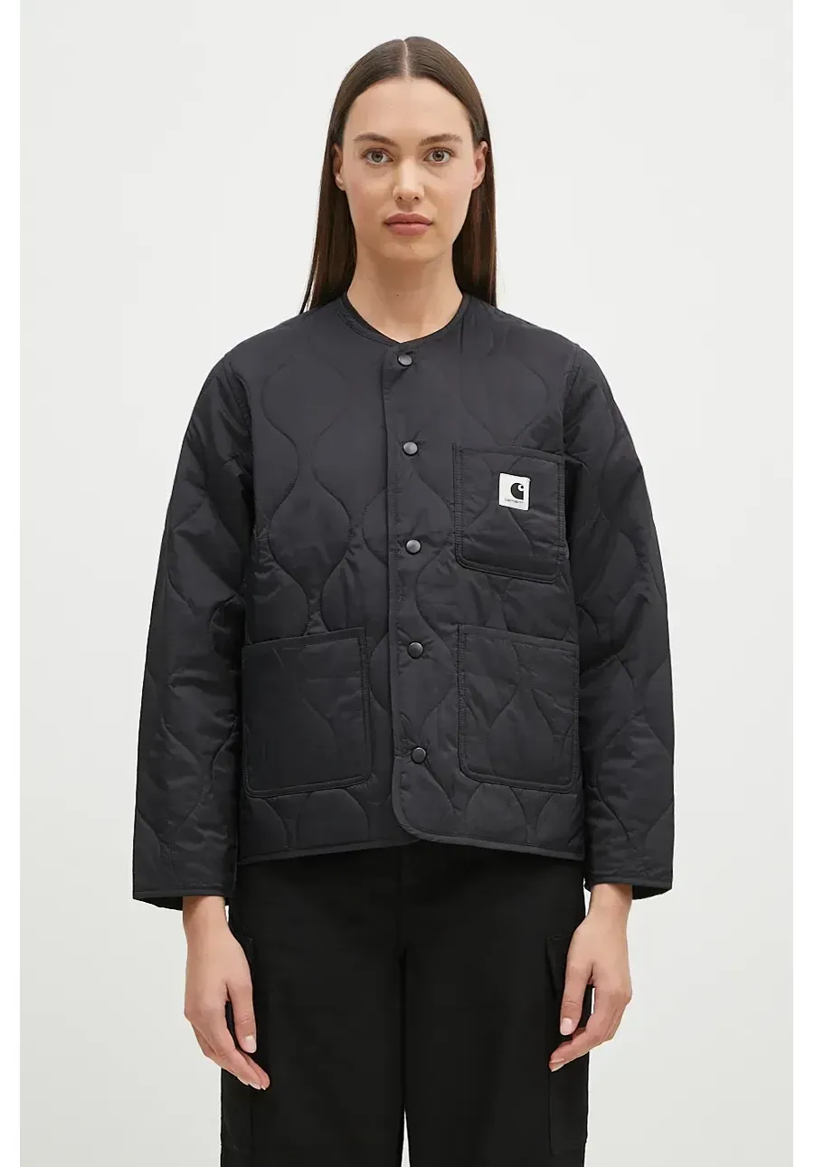 obrazek 1 Carhartt WIP kurtka Carhartt WIP W' Skyler Liner I031602 BLACK damska kolor czarny przejściowa