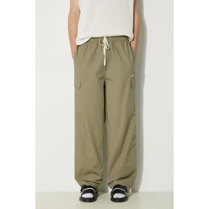 Zdjęcie MKI MIYUKI ZOKU spodnie bawełniane Ripstop Cargo Trousers kolor zielony proste RIPSTOP.CARGO.TROUSERS