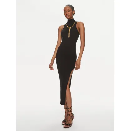 Zdjęcie Elisabetta Franchi Sukienka codzienna AM-69S-41E2-V400 Czarny Slim Fit