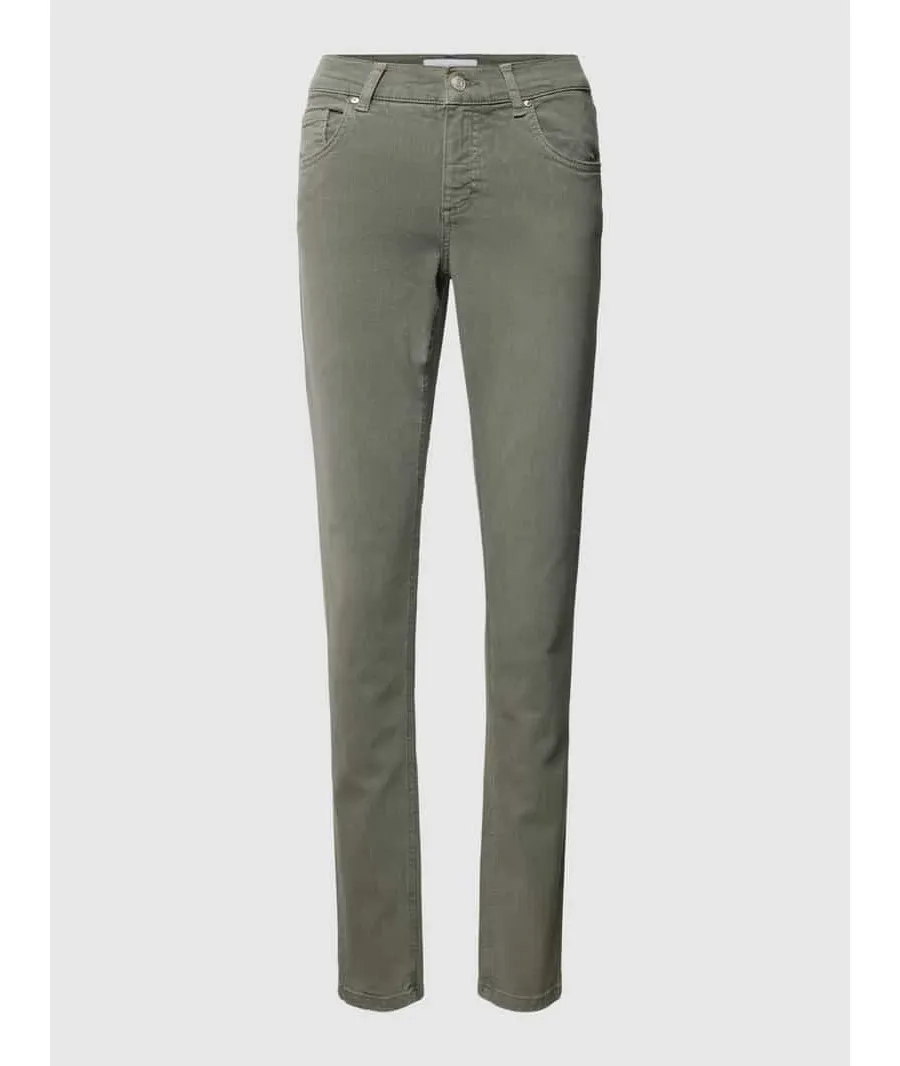 obrazek 1 Jeansy o kroju skinny fit z 5 kieszeniami