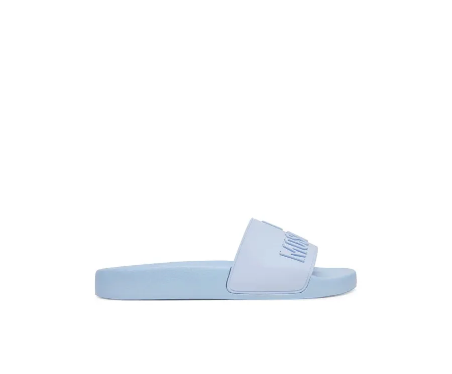 obrazek 1 LOVE MOSCHINO Klapki JA28052G0MI15712 Niebieski