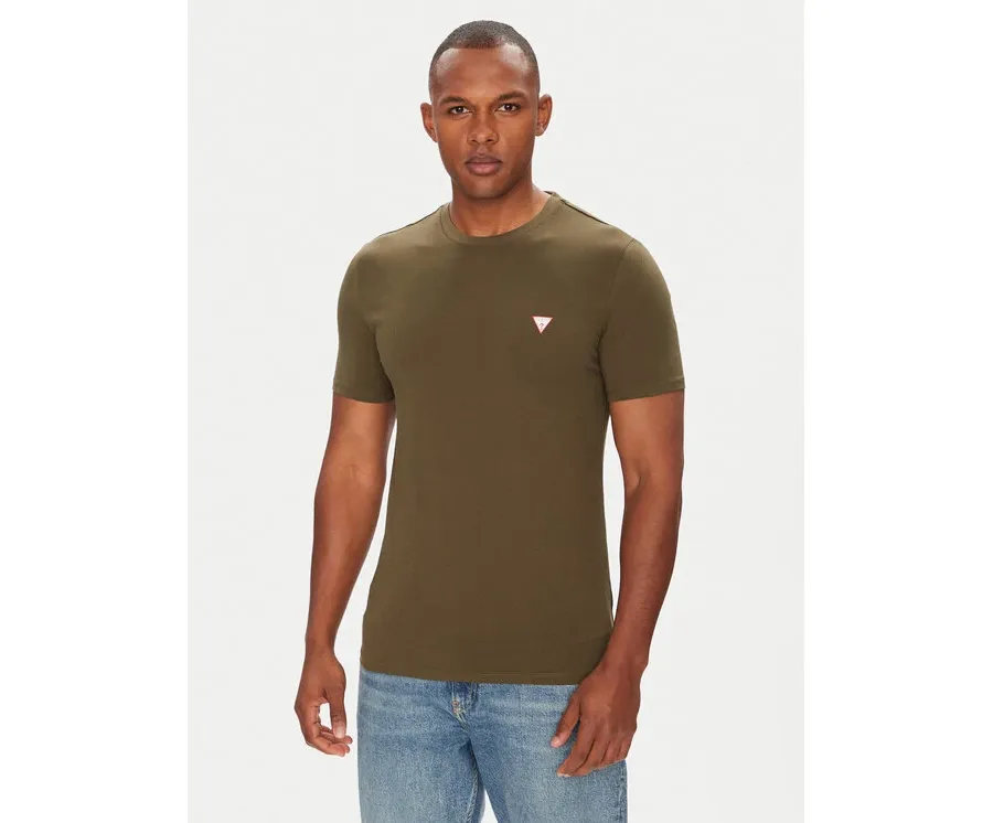 obrazek 1 Guess T-Shirt M2YI36 I3Z14 Zielony Slim Fit