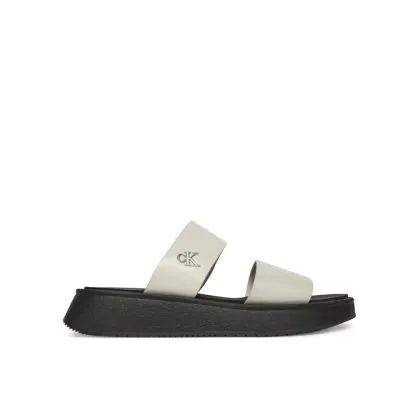 Zdjęcie Calvin Klein Jeans Klapki Sandal Slide Double Strap YW0YW01694 Biały