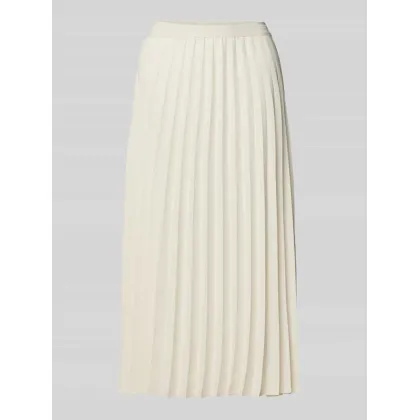 Zdjęcie Tommy Hilfiger Spódnica plisowana WW0WW43886 Écru Regular Fit