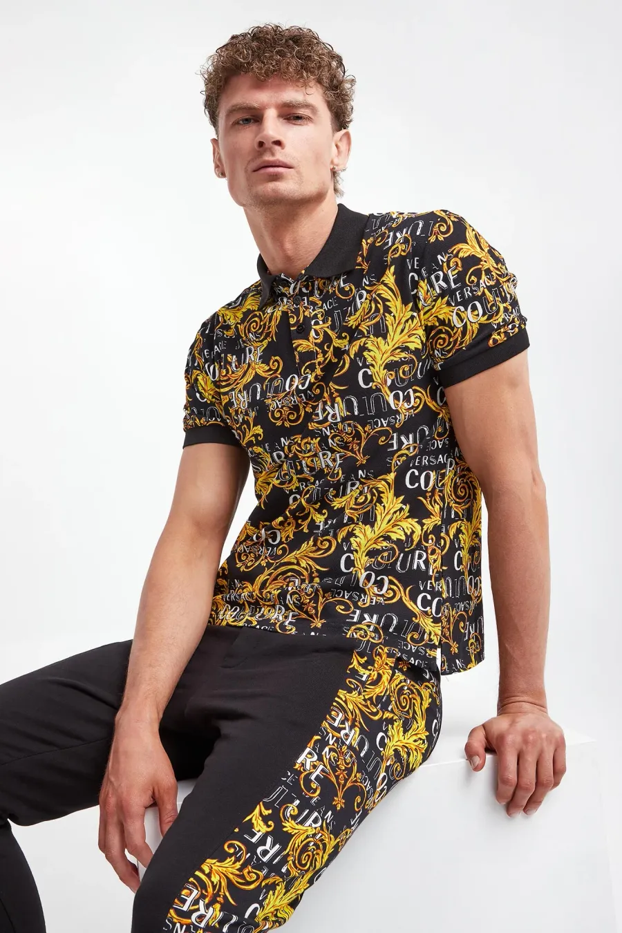 obrazek 1 Polo męskie VERSACE JEANS COUTURE Versace Jeans Couture