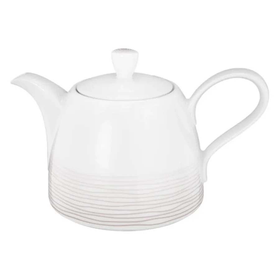 obrazek 1 Piękny porcelanowy dzbanek z oryginalnym brązowym zdobieniem - Seltmann Weiden