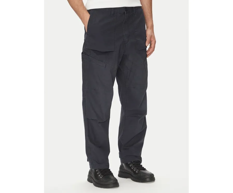 obrazek 1 G-Star Raw Spodnie materiałowe Fatigue 3D D26196-D387 Granatowy Relaxed Fit