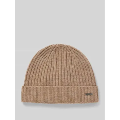 Zdjęcie Czapka z wełny z detalem z logo model ‘FRANCIS’