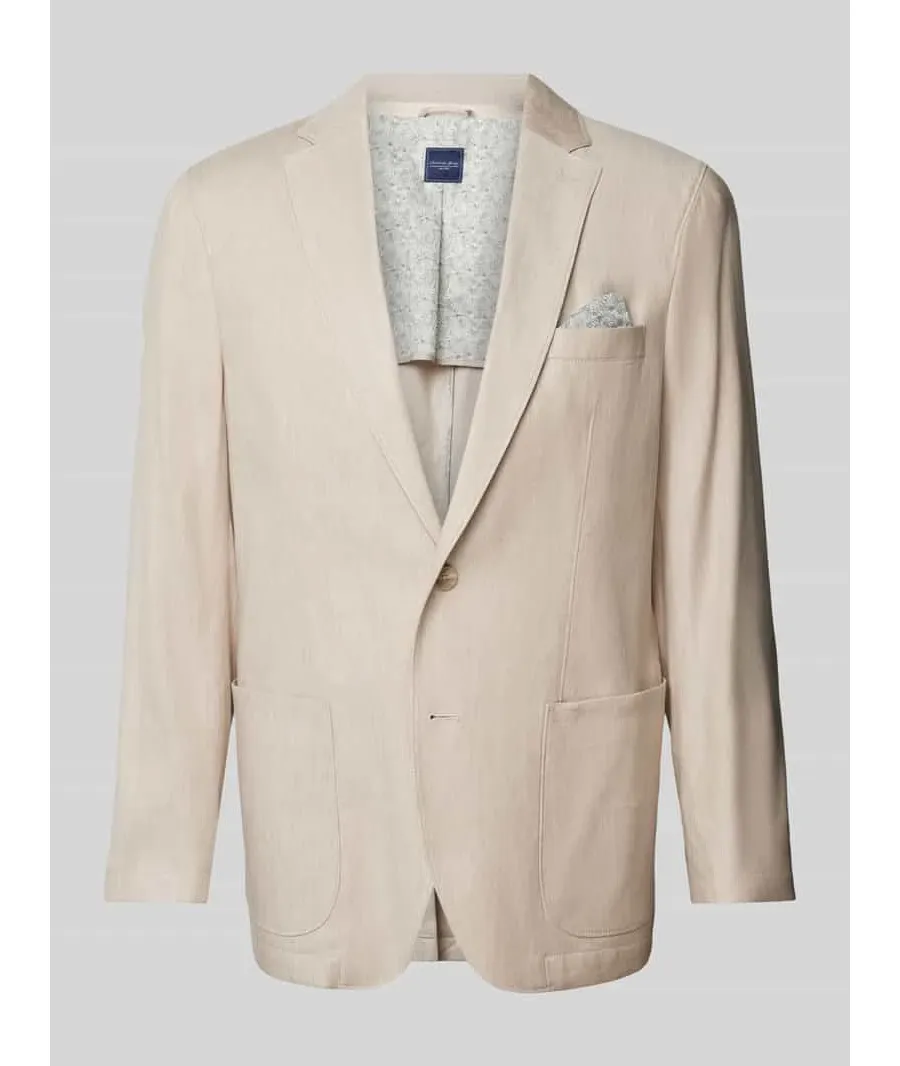 obrazek 1 Marynarka lniana z brustaszą