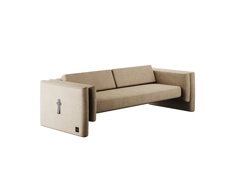 obrazek 3 Stylowa sofa o tradycyjnym wzornictwie
