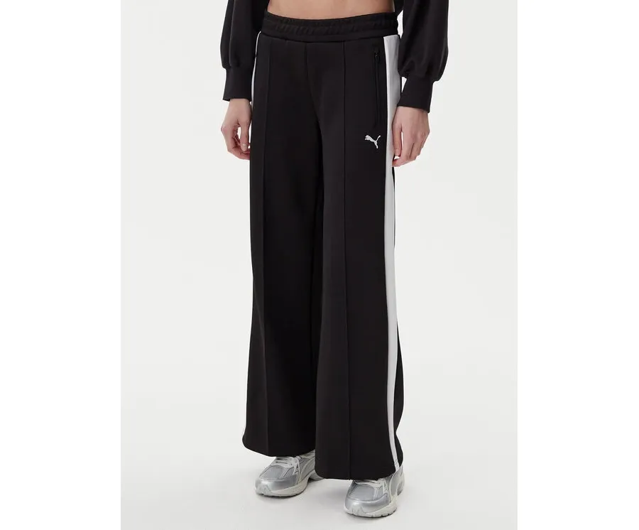 obrazek 1 Puma Spodnie dresowe T7 629803 Czarny Wide Leg