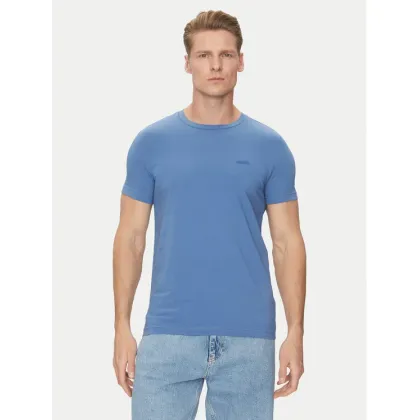 Zdjęcie Calvin Klein T-Shirt K10K112724 Niebieski Slim Fit