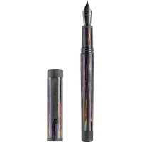 Picture Zero Zodiak Aquarius fountain pen, Ultra Black, steel nib