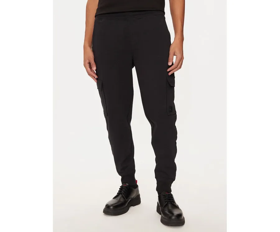 obrazek 1 Hugo Spodnie dresowe Disland 50521407 Czarny Regular Fit HUGO