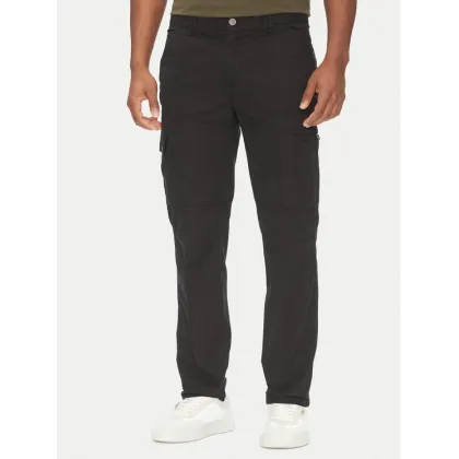 Zdjęcie Aeronautica Militare Spodnie materiałowe 251PA1662CT3526 Czarny Regular Fit