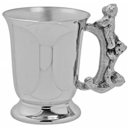 Picture Original baptism cup for a child with a unique handle