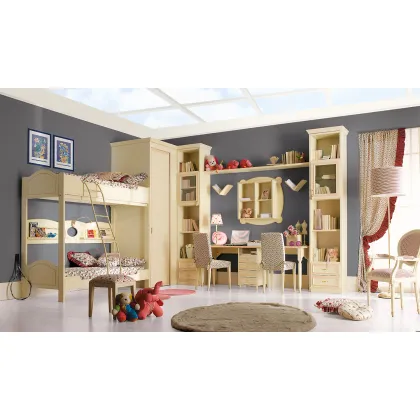 Zdjęcie Piękne dwuosobowe biurko z szufladami w romantycznym stylu - Ferretti e Ferretti