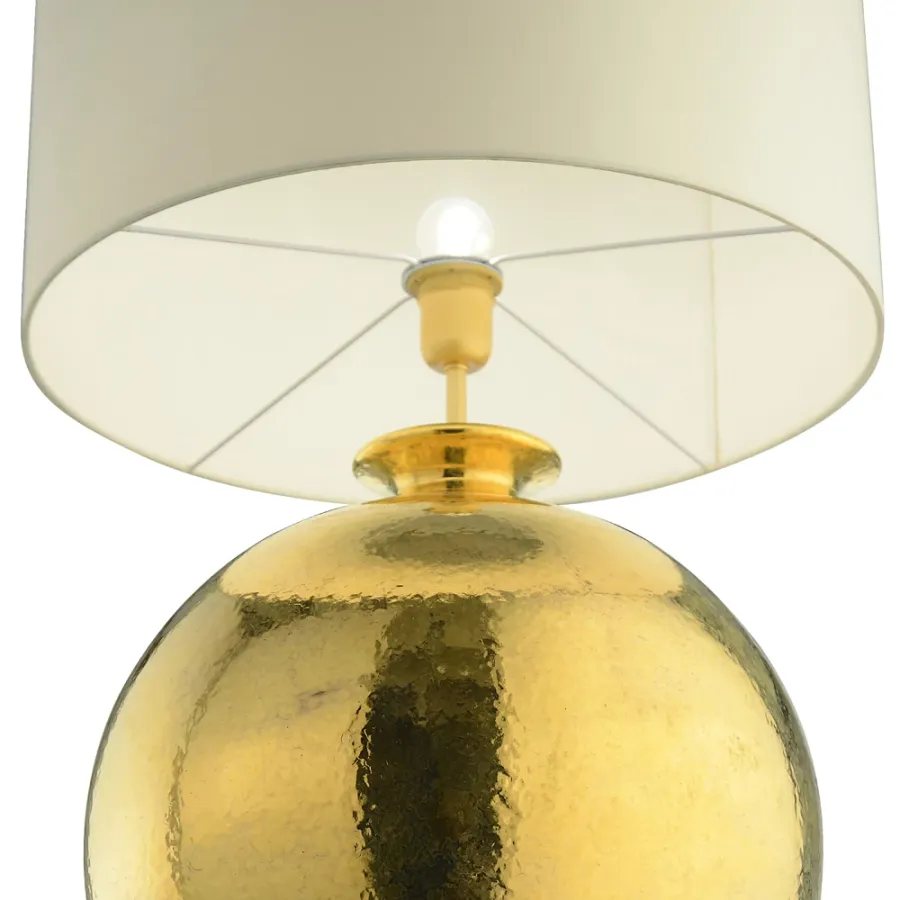 obrazek 3 Wysoka lampa stołowa z włoch H..44xL.39xP.39 cm