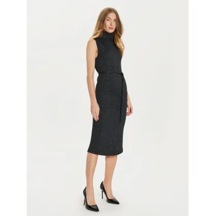 Zdjęcie ARTIGLI Sukienka dzianinowa ACAB000426 Czarny Regular Fit