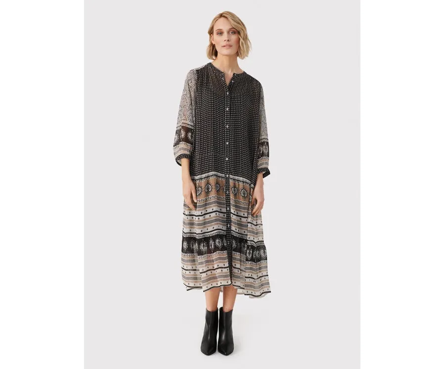 obrazek 1 Part Two Sukienka codzienna Orkide 30306963 Szary Relaxed Fit