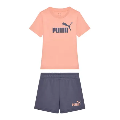 Zdjęcie Puma Komplet t-shirt i spodenki Ess 686307 Różowy Regular Fit