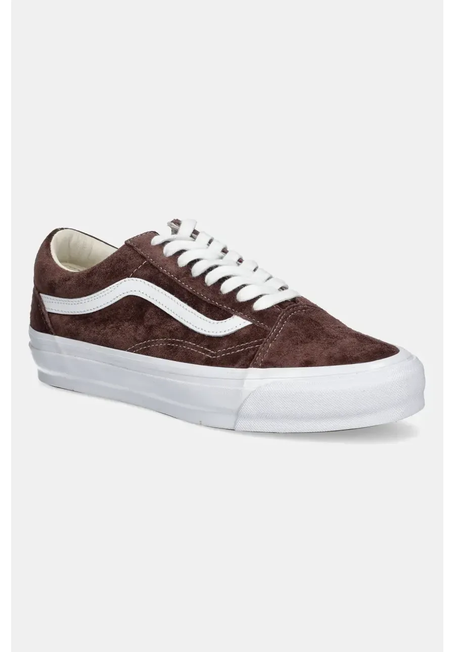 obrazek 1 Vans tenisówki zamszowe Premium Classics LX Old Skool kolor brązowy VN000CXUDMV1
