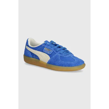 Zdjęcie Puma sneakersy zamszowe Palermo Vintage kolor niebieski 396841