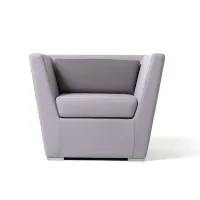 Zdjęcie Fotel Double o eleganckim kształcie tapicerowany pianką poliuretanową