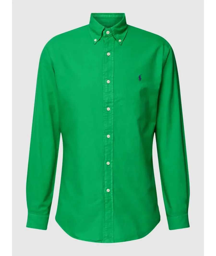 obrazek 1 Koszula casualowa o kroju custom fit z kołnierzykiem typu button down