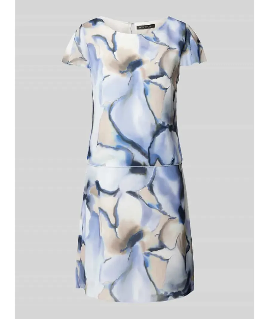 obrazek 1 Sukienka o długości do kolan z efektem batiku