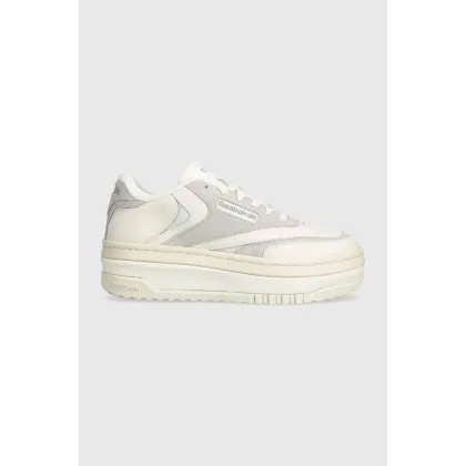 Zdjęcie Reebok Classic sneakersy skórzane CLUB C kolor beżowy 100074260