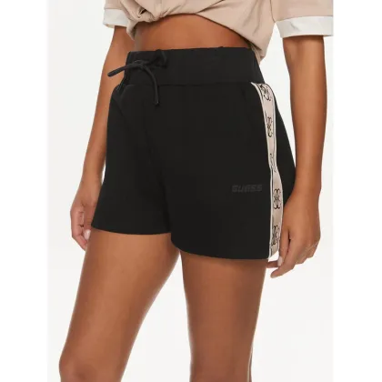 Zdjęcie Guess Szorty sportowe Britney V3GD13 KB3P2 Czarny Loose Fit