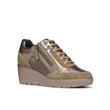 Zdjęcie Geox Sneakersy D Ilde D36RAC 0BN22 C6692 Złoty