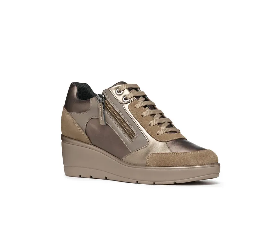 obrazek 1 Geox Sneakersy D Ilde D36RAC 0BN22 C6692 Złoty