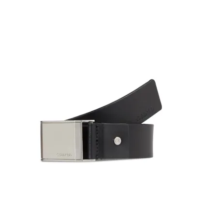 Zdjęcie Calvin Klein Pasek Męski Adj Beveled Plaque K50K510950 Czarny