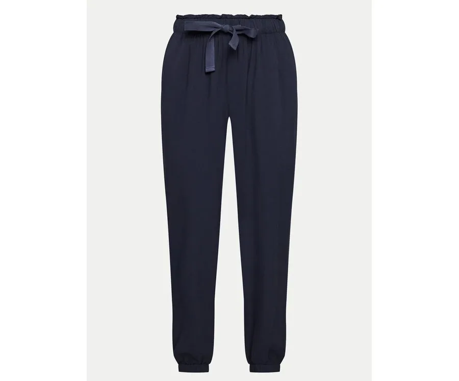 obrazek 1 Deha Spodnie dresowe A00636 Granatowy Regular Fit
