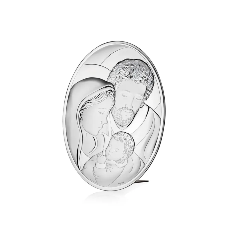 obrazek 1 Wyjątkowa owalna ikona Świętej Rodziny