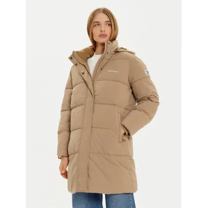 Zdjęcie Guess Jeans Kurtka puchowa W4BL24 WGII2 Beżowy Regular Fit