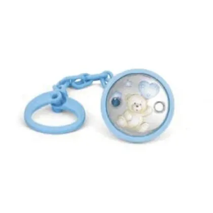 Picture Stylish pink pacifier clip