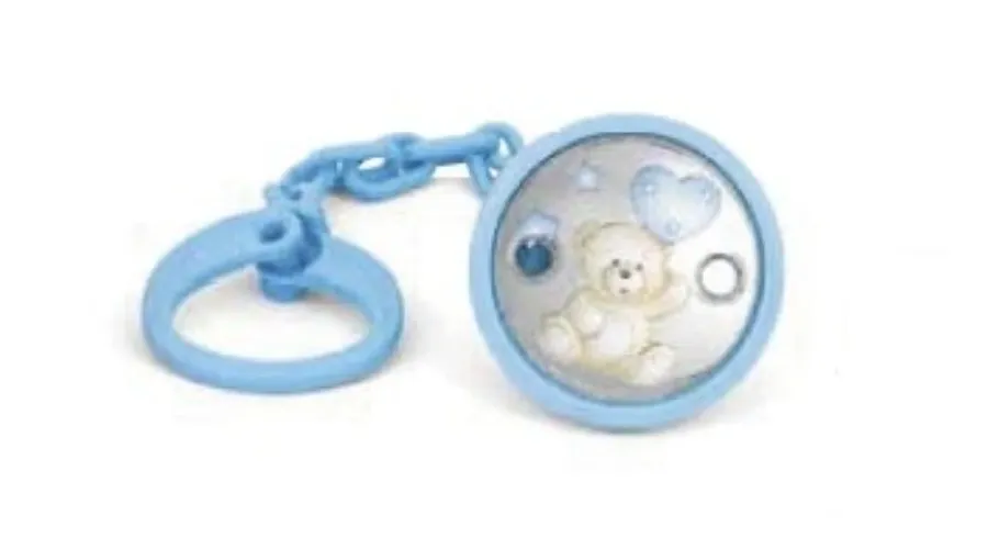 obrazek 1 Stylowy różowy klips do smoczka